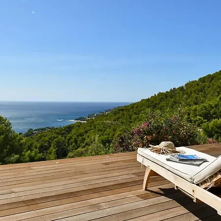 Palmsprings Stunning Sea View & Private Pool 别墅 Les Salettes