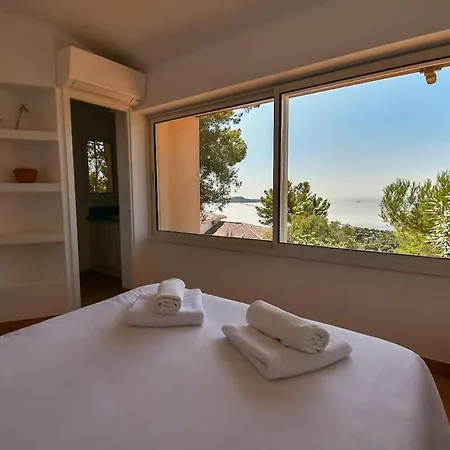 Palmsprings Stunning Sea View & Private Pool 别墅 Les Salettes